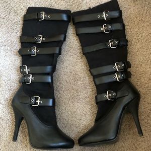 Knee high boots